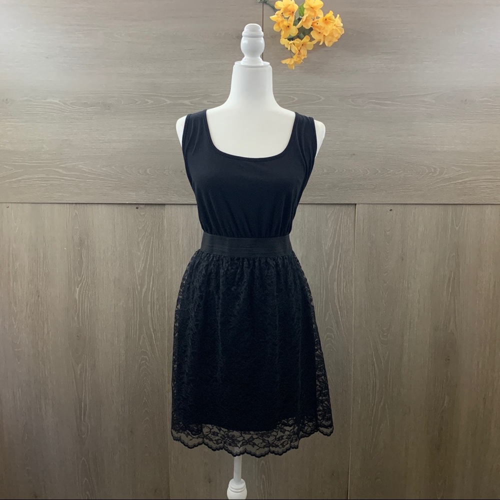 Torrid Black Lace Skater Dress
